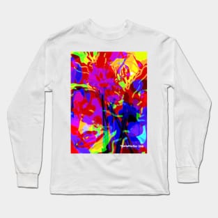 Abstract Irises Long Sleeve T-Shirt